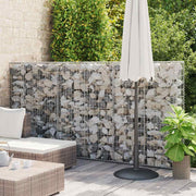 Gabionski zid s poklopcima od pocinčanog čelika 300 x 50 x 150 cm