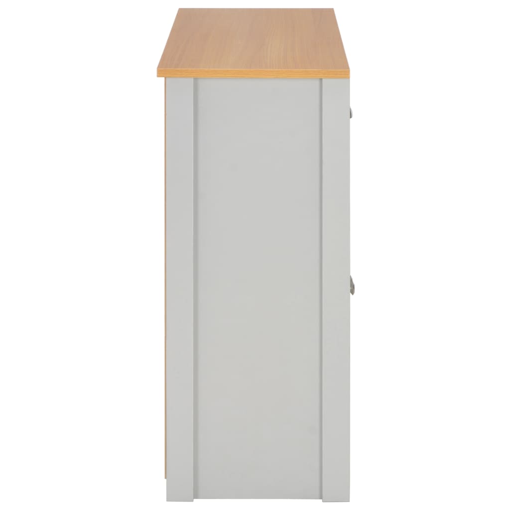 Komoda siva 112 x 35 x 81 cm