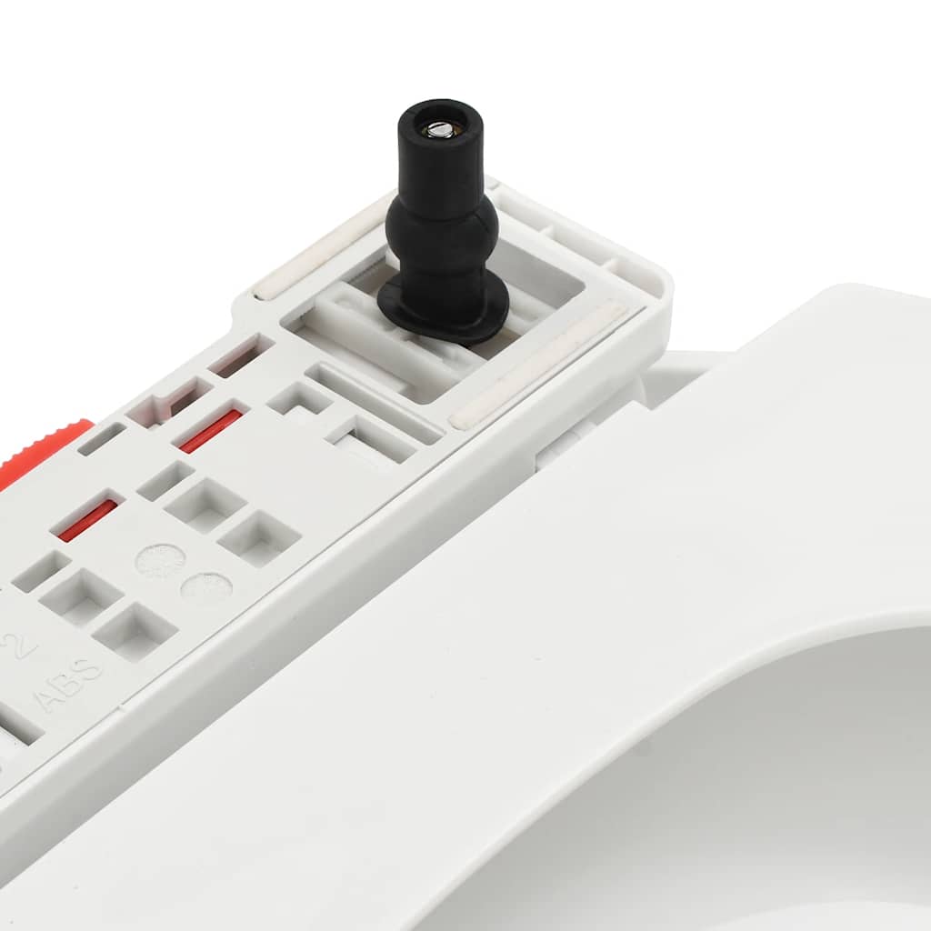 Toaletna daska s mekim zatvaranjem i brzim otpuštanjem bijela