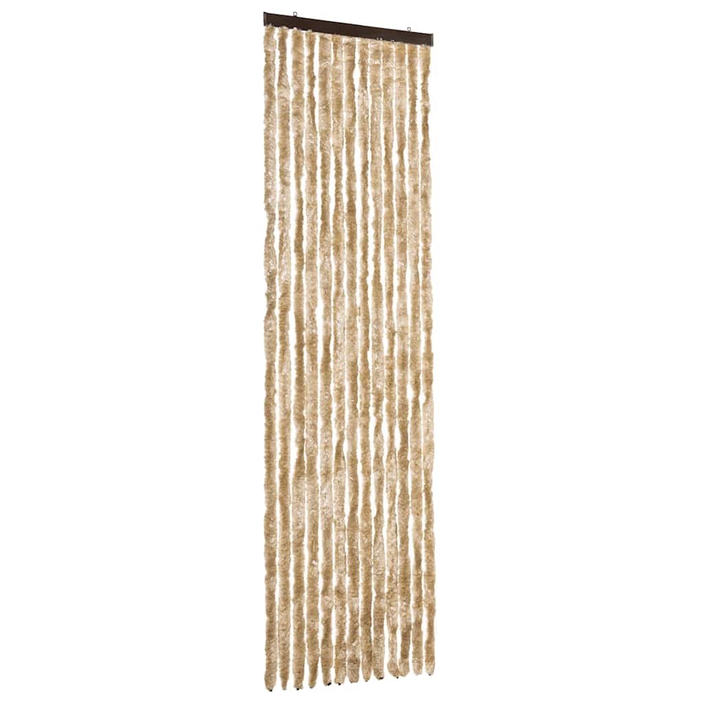 Zastor protiv insekata bež 56 x 185 cm šenil