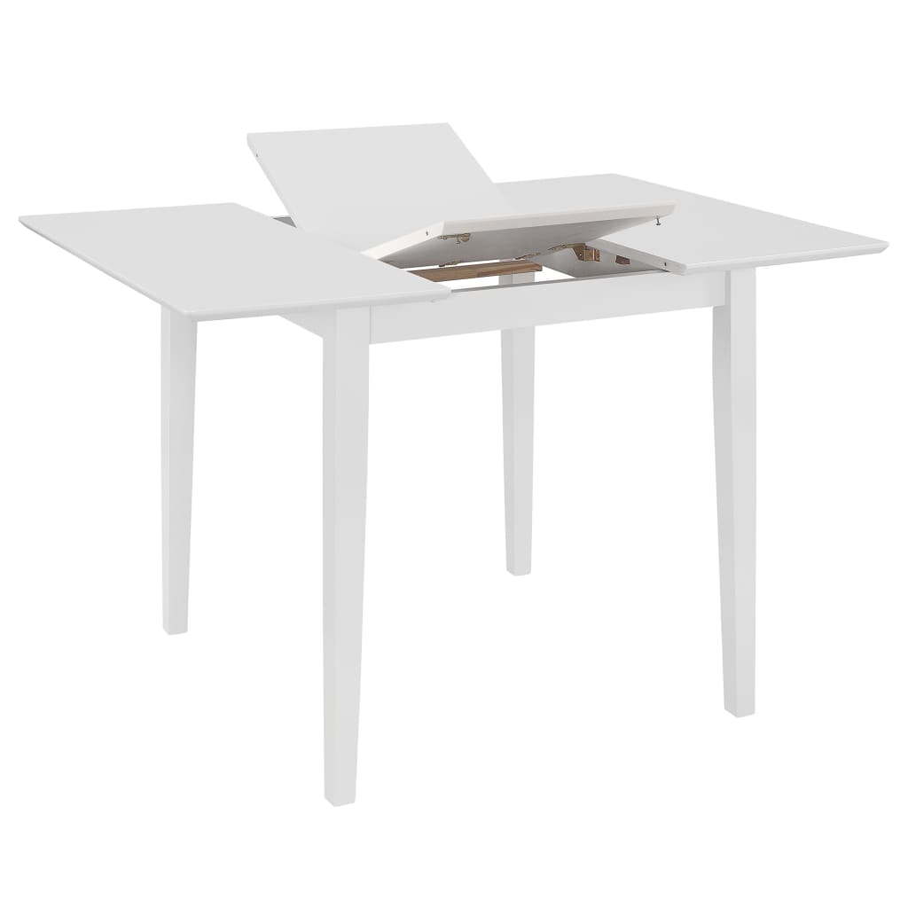 5-dijelni blagovaonski set od MDF-a bijeli