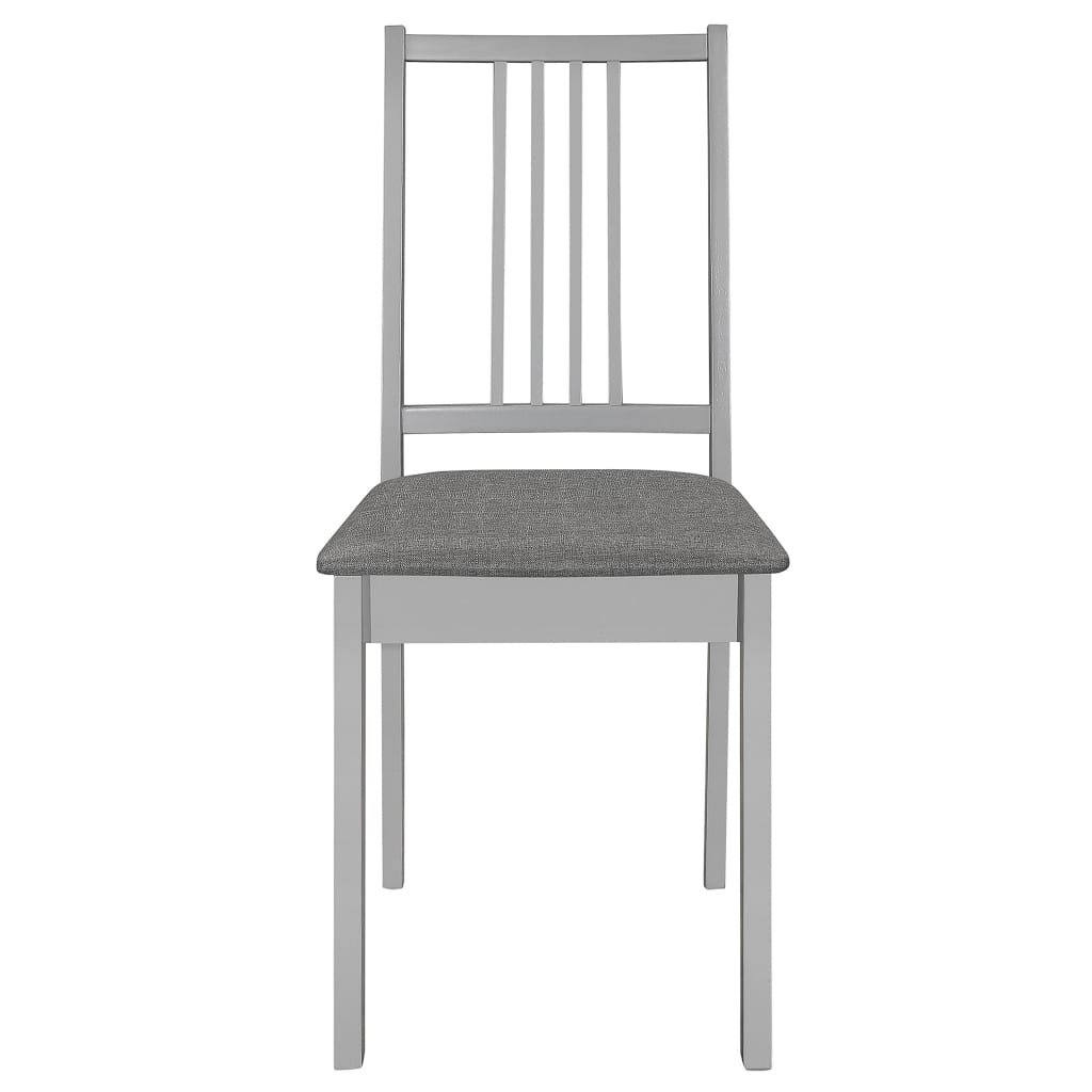 3-dijelni blagovaonski set od MDF-a sivi
