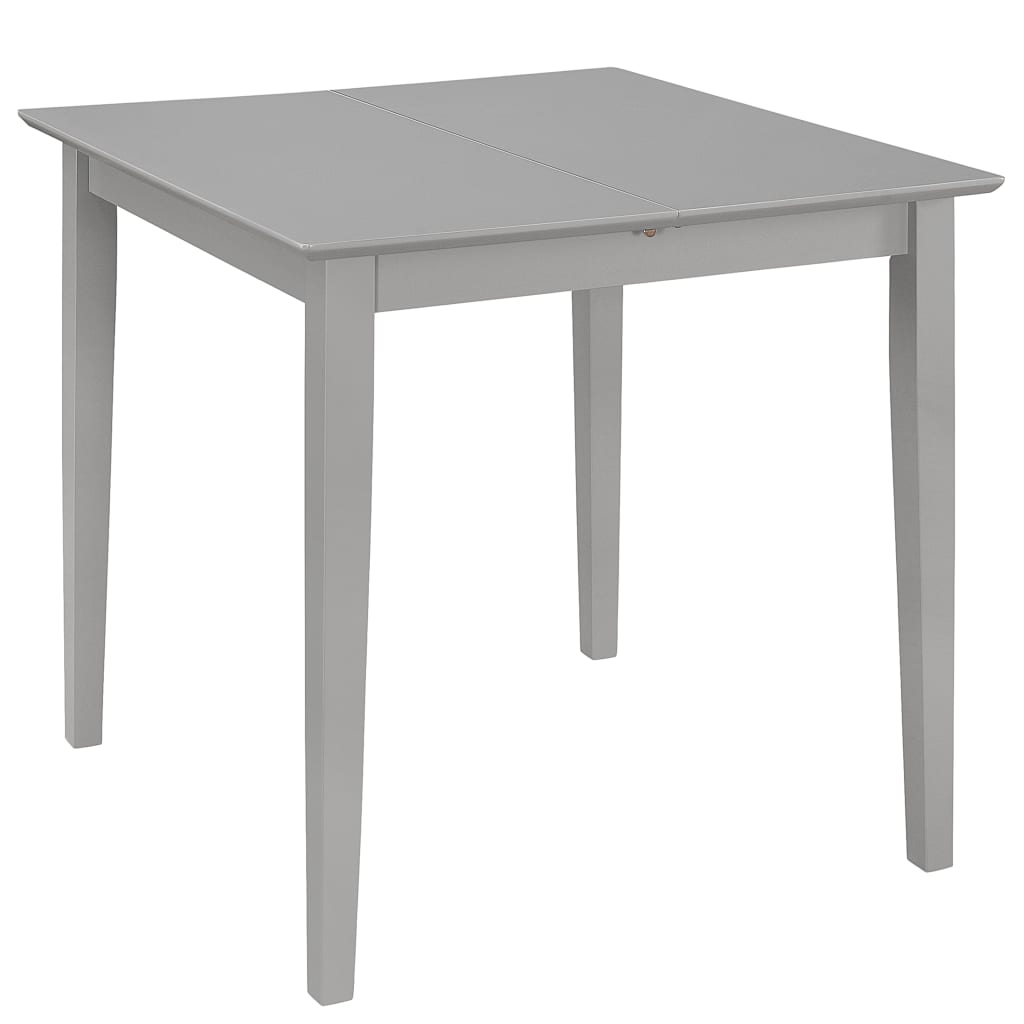 3-dijelni blagovaonski set od MDF-a sivi