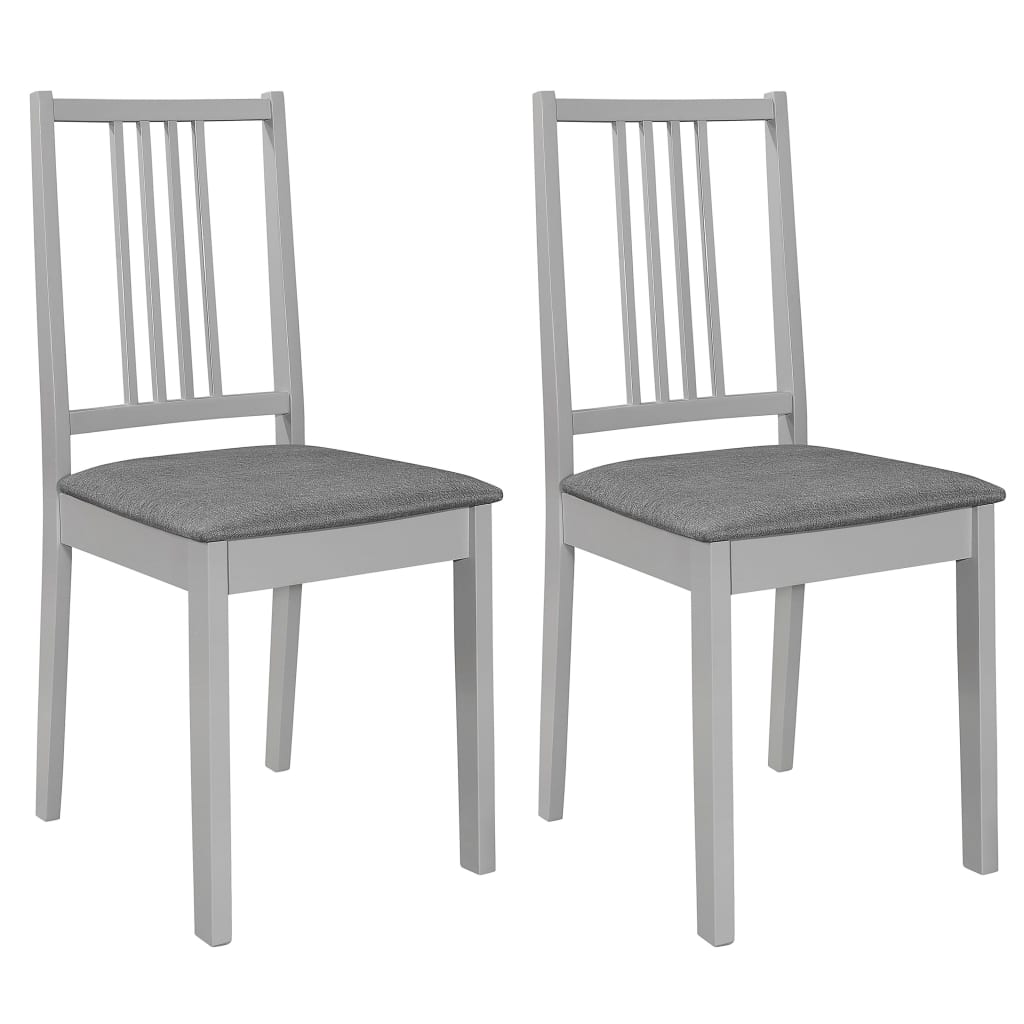 3-dijelni blagovaonski set od MDF-a sivi
