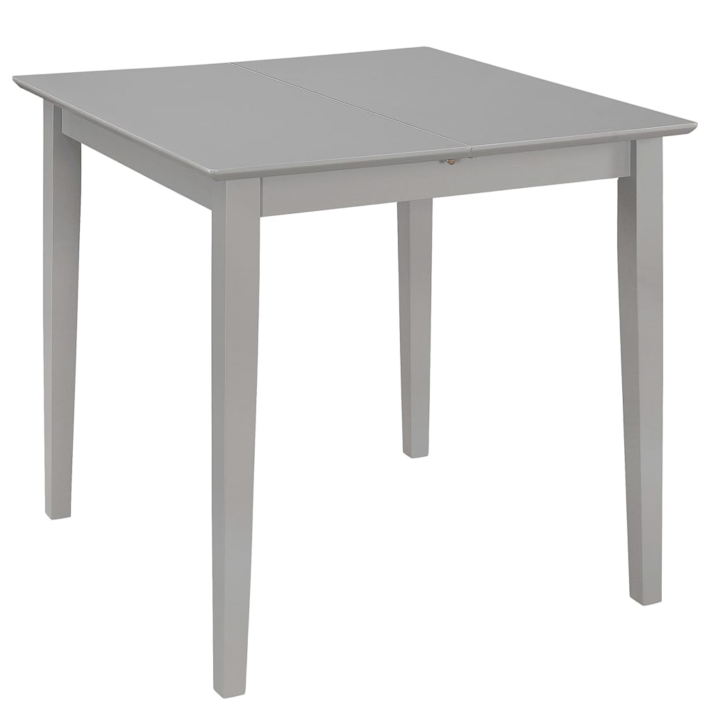 5-dijelni blagovaonski set od MDF-a sivi