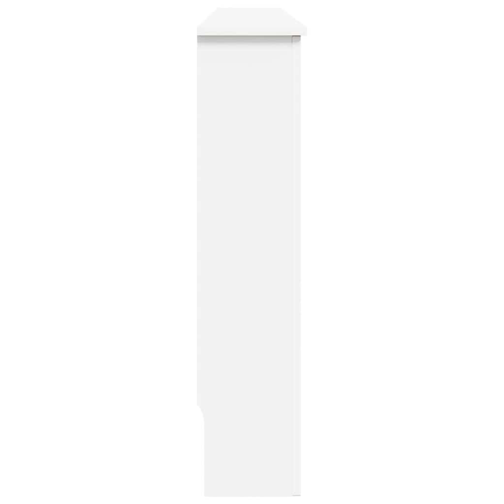 Pokrov za radijator bijeli 172 x 19 x 81,5 cm MDF