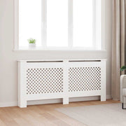 Pokrov za radijator bijeli 172 x 19 x 81,5 cm MDF