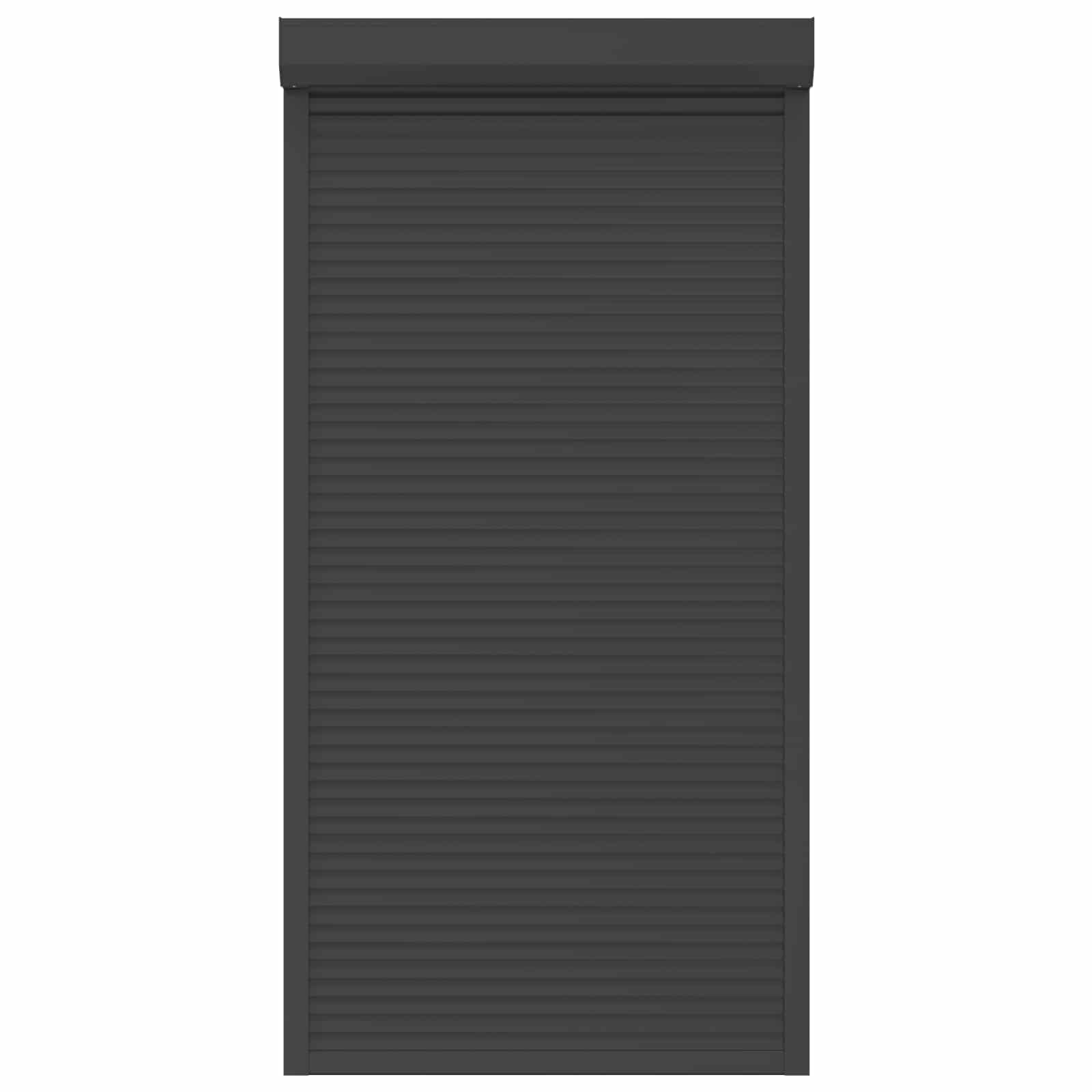 Roletna Antracit 110 x 220 cm Aluminij i poliuretan