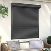 Roletna Antracit 130 x 140 cm Aluminij i poliuretan