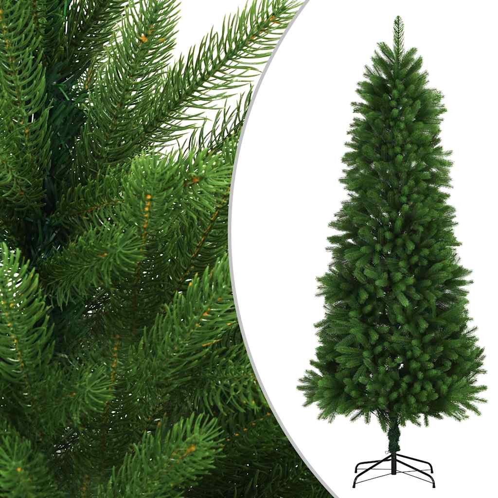 Umjetno božićno drvce s realističnim iglicama 240 cm zeleno