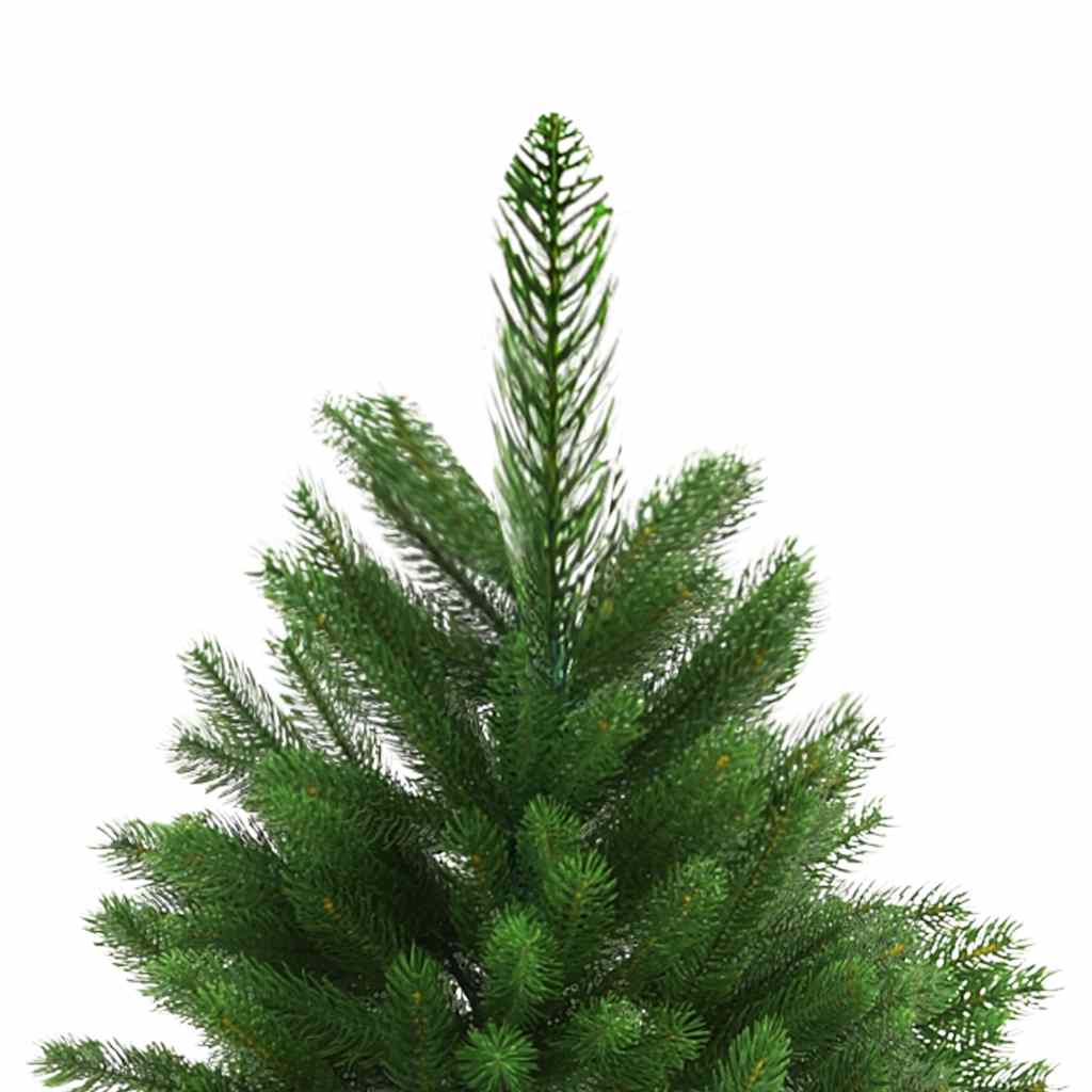 Umjetno božićno drvce s realističnim iglicama 240 cm zeleno