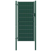 Vrata za ogradu PVC i čelik 100x164 cm Zelena