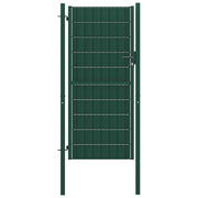 Vrata za ogradu PVC i čelik 100x204 cm Zelena