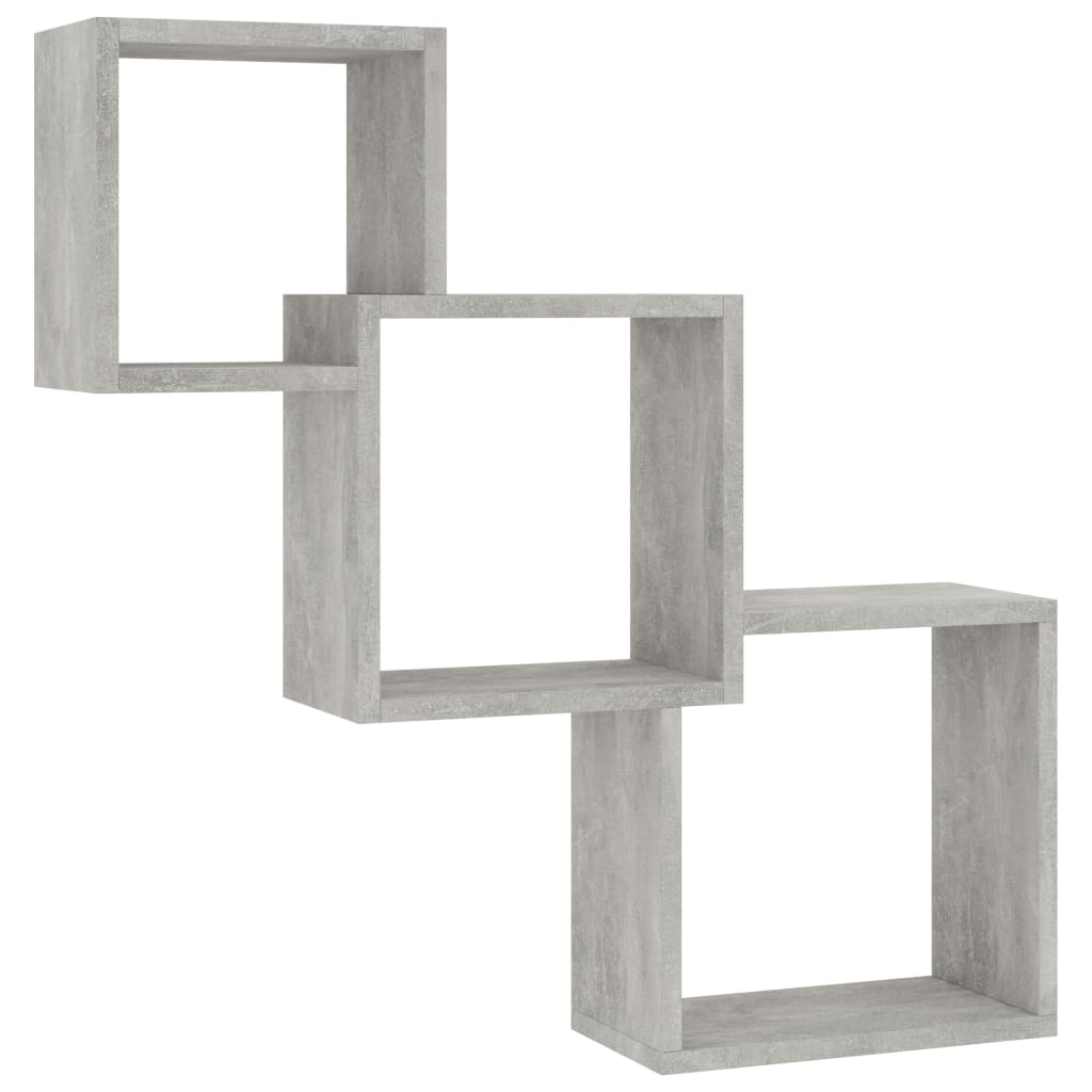 Kockaste zidne police 68x15x68 cm konstruirano drvo