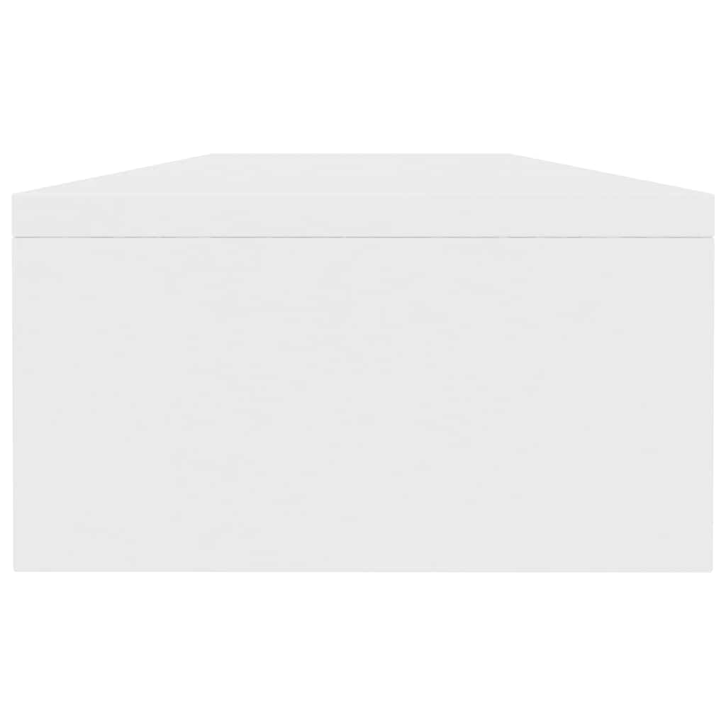 Stalak za monitor bijeli 100 x 24 x 13 cm konstruirano drvo