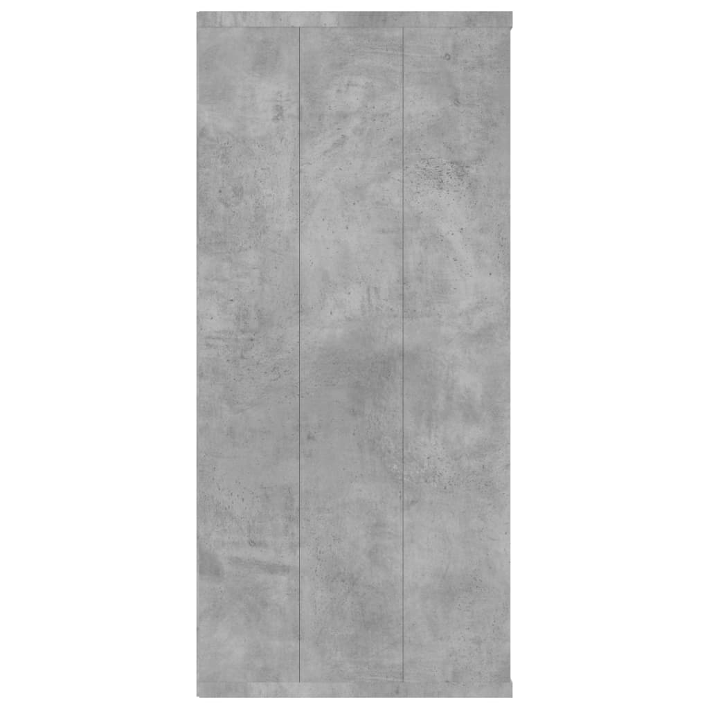 Ormarić za knjige / komoda siva boja betona 66x30x98 cm iverica