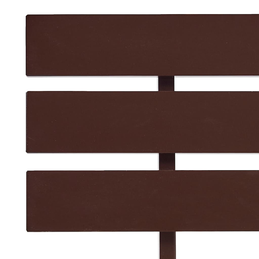 Okvir za krevet od masivne borovine tamnosmeđi 160 x 200 cm