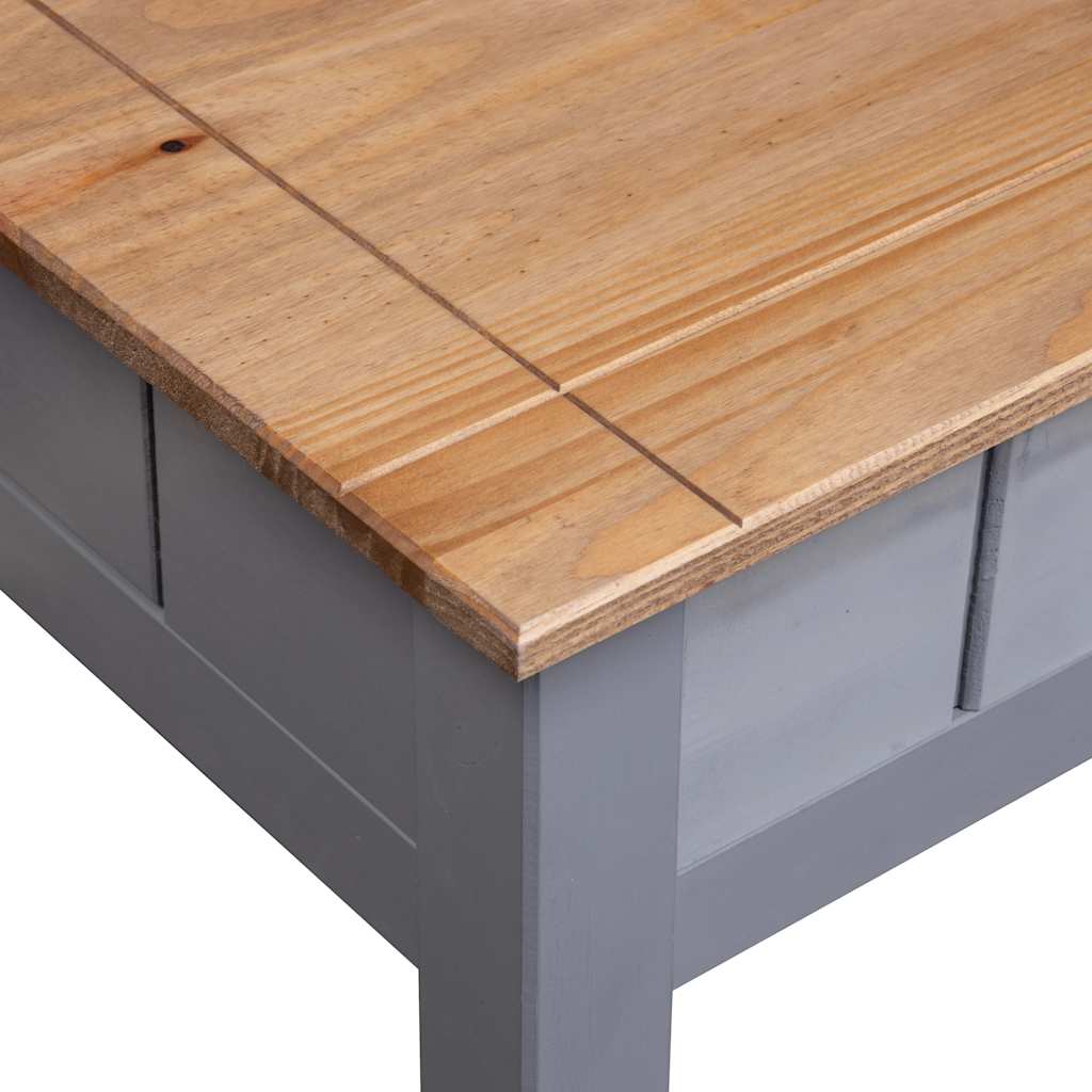 Stolić za kavu od borovine sivi 100x60x43,5 cm asortiman Panama
