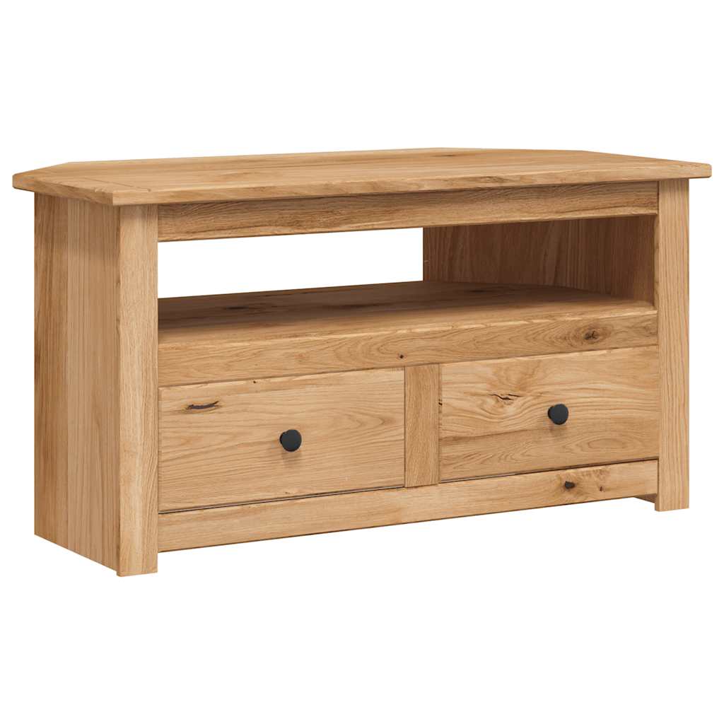 Kutni TV ormarić od borovine 93x49x49 cm Panama Range
