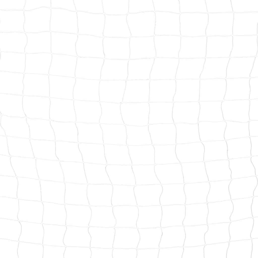 Nogometni gol 300 x 200 x 90 cm metalni crno-bijeli