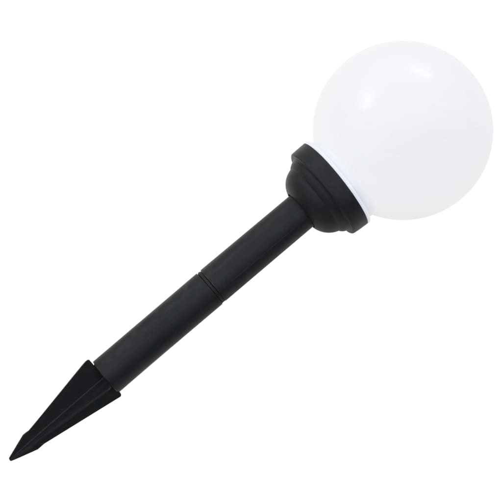 Vanjske solarne svjetiljke 8 kom LED kuglaste 15 cm RGB