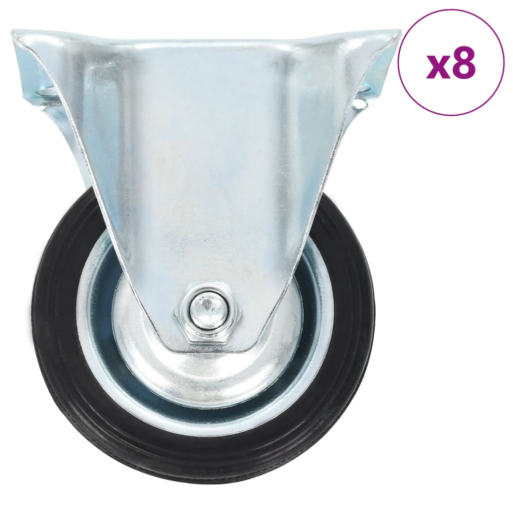 Fiksni kotačići 8 kom 75 mm