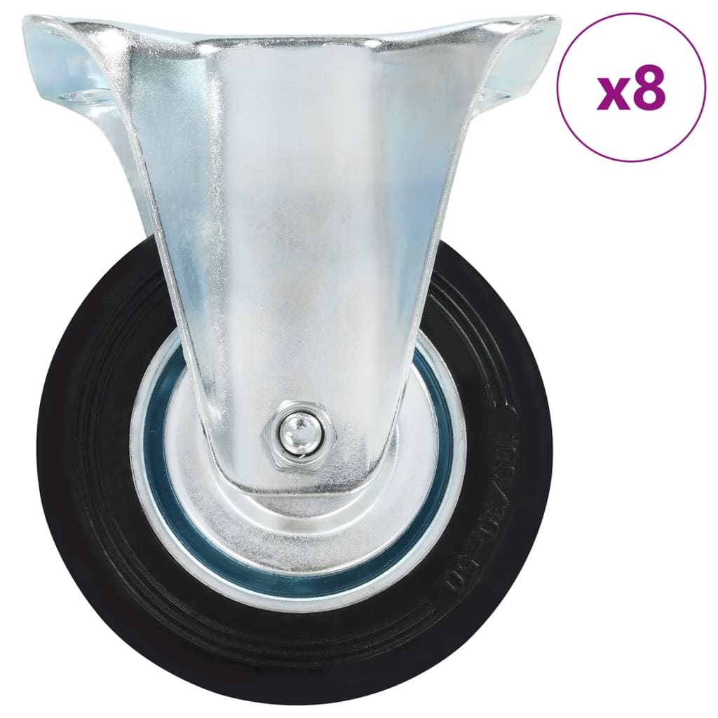 Fiksni kotačići 8 kom 100 mm