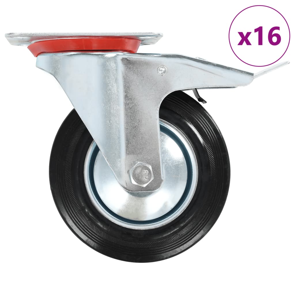 Okretni kotačići 16 kom 160 mm