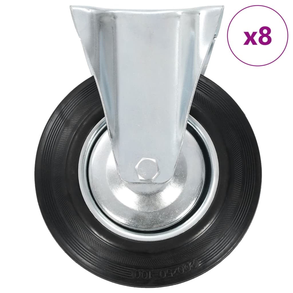 Fiksni kotačići 8 kom 200 mm