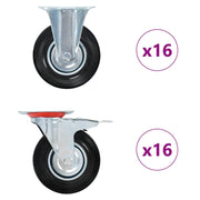 Kotačići 32 kom 125 mm