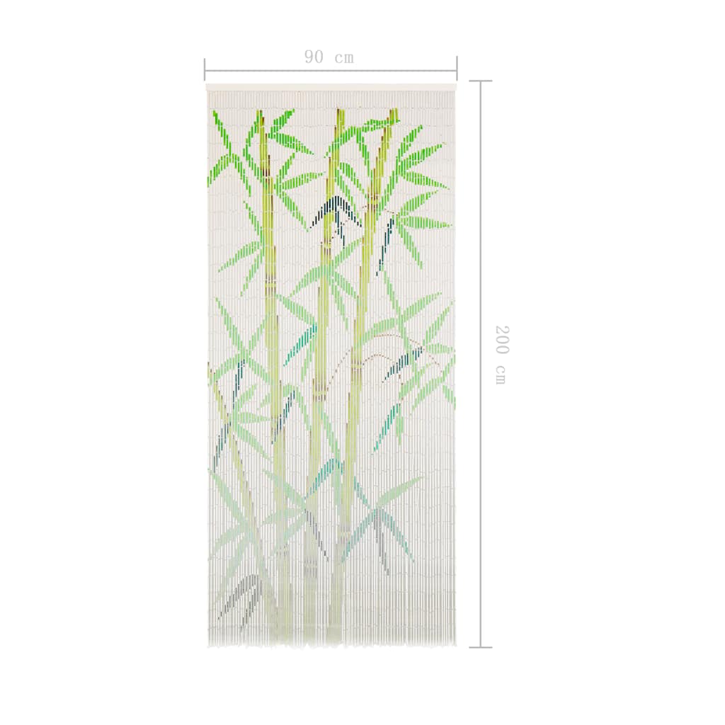 Zavjesa za vrata protiv insekata od bambusa 90 x 200 cm