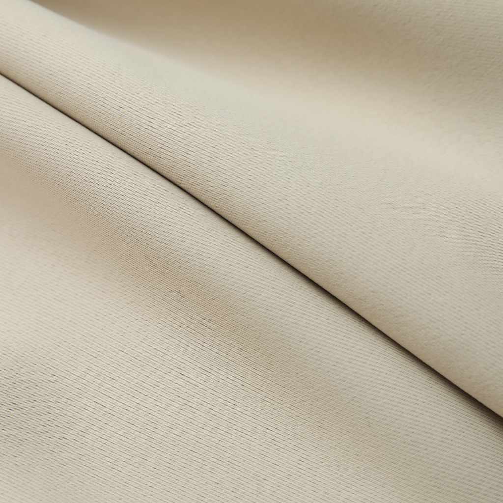 Zavjese za zamračivanje s kukama 2 kom bež 140 x 245 cm