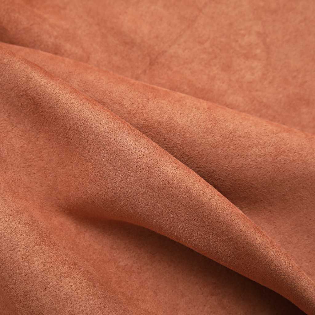 Zavjese za zamračivanje s prstenima 2 kom boja hrđe 140x225 cm