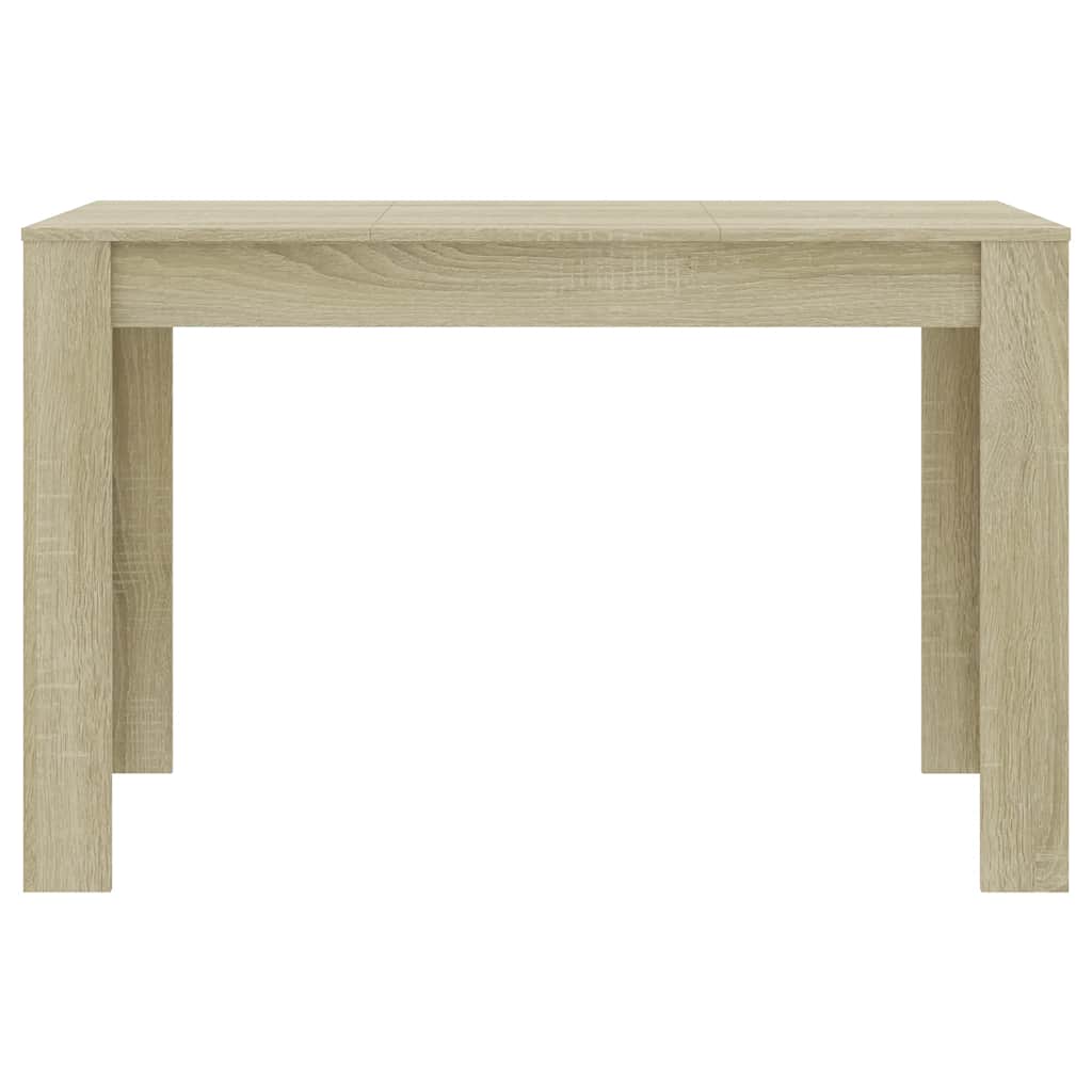 Blagovaonski stol boja hrasta 120x60x76 cm konstruirano drvo