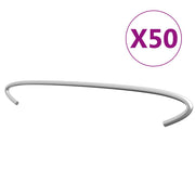 Gabionske kuke 50 kom od pocinčanog čelika 50 cm