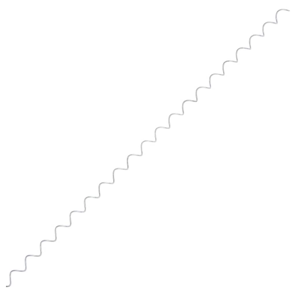 Gabionske spirale 24 kom od pocinčanog čelika 100 cm
