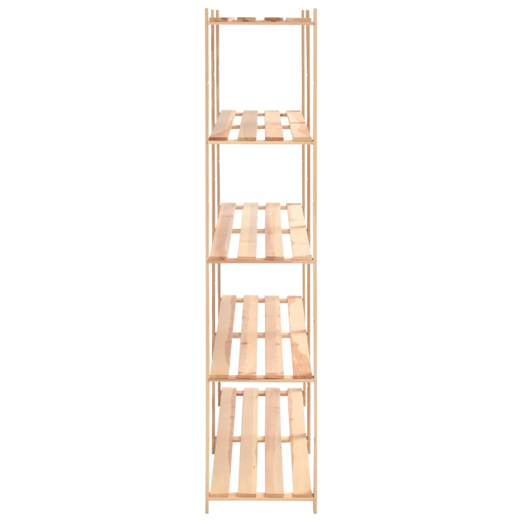 Stalak za pohranu s 5 razina 170x38x170 cm od borovine 500 kg