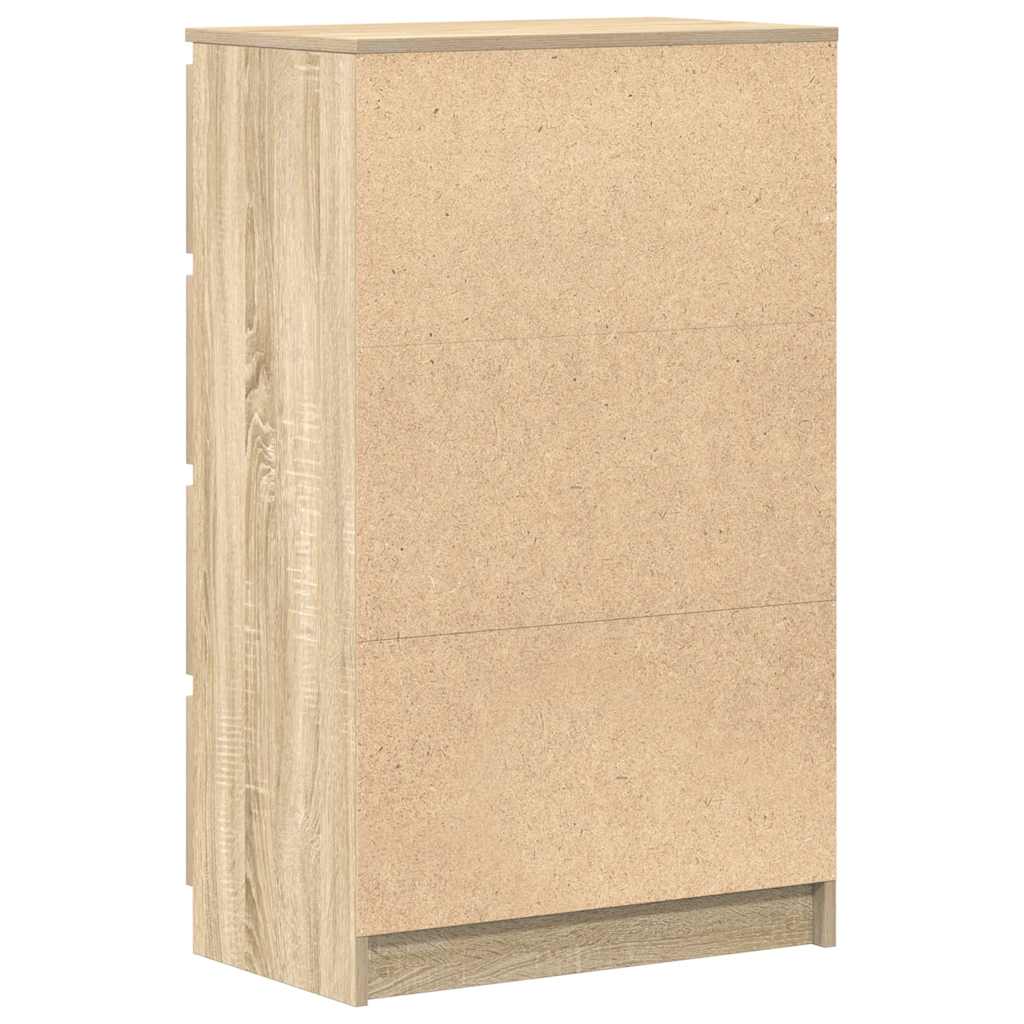 Komoda boja hrasta sonome 60 x 35 x 98,5 cm konstruirano drvo
