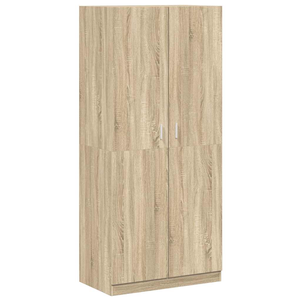 Ormar boja hrasta sonome 90 x 52 x 200 cm od konstruiranog drva