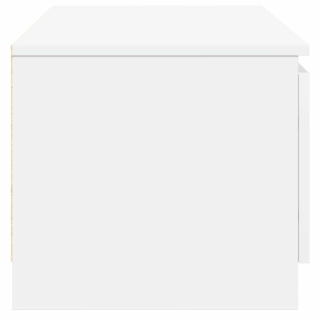 TV ormarić bijeli 140 x 40 x 35,5 cm od konstruiranog drva