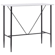 Barski stol bijeli 120 x 60 x 110 cm MDF