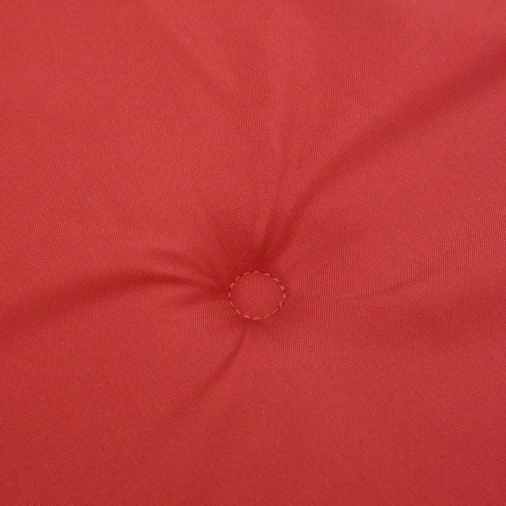 Jastuk za vrtnu klupu crveni 200x50x4 cm od tkanine Oxford