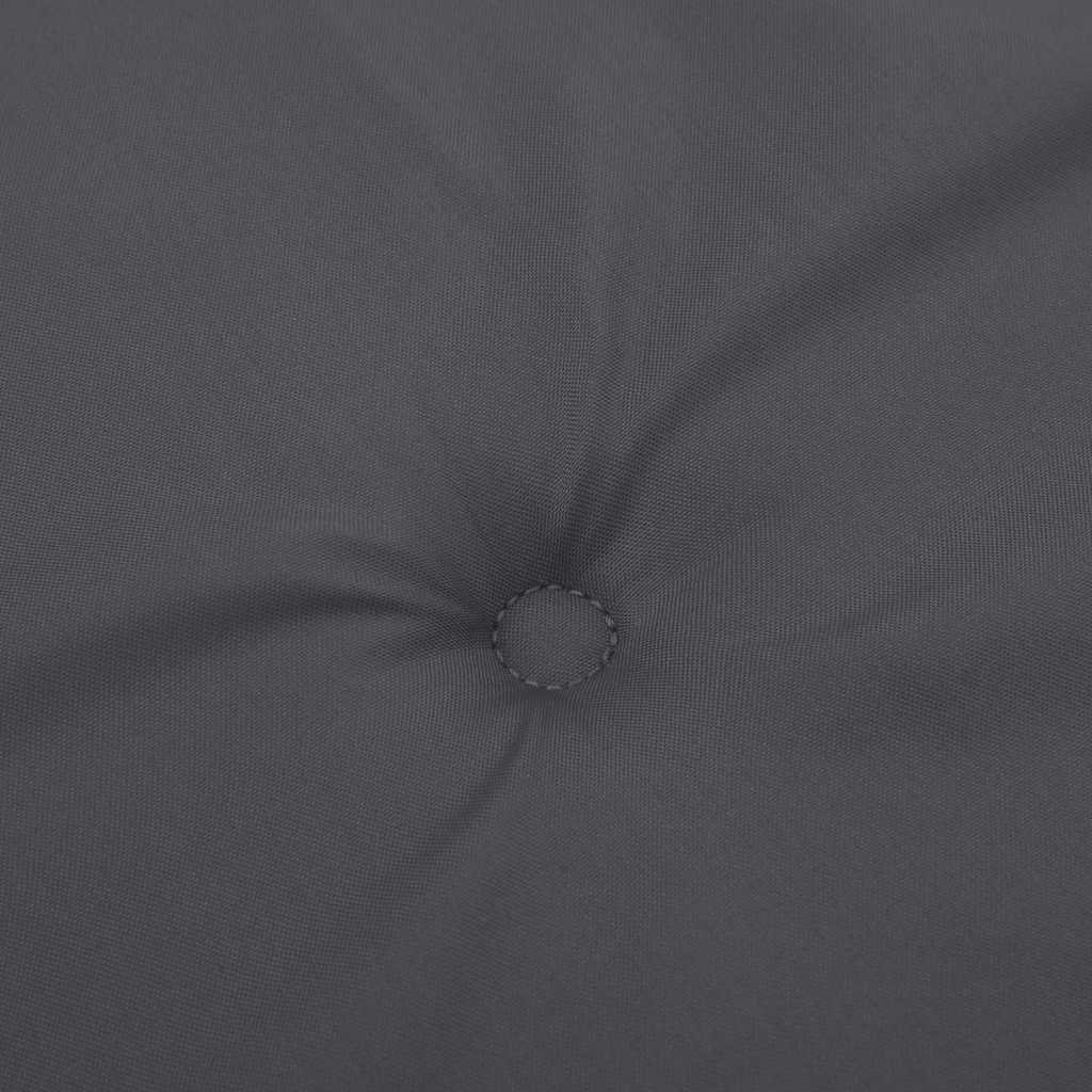 Jastuk za vrtnu klupu antracit 200x50x4 cm tkanina Oxford