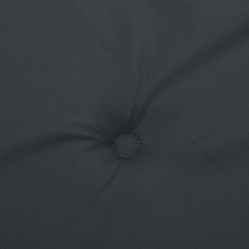 Jastuk za vrtnu klupu crni 200x50x4 cm od tkanine Oxford