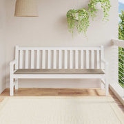 Jastuk za vrtnu klupu smeđesivi 180x50x4 cm tkanina Oxford