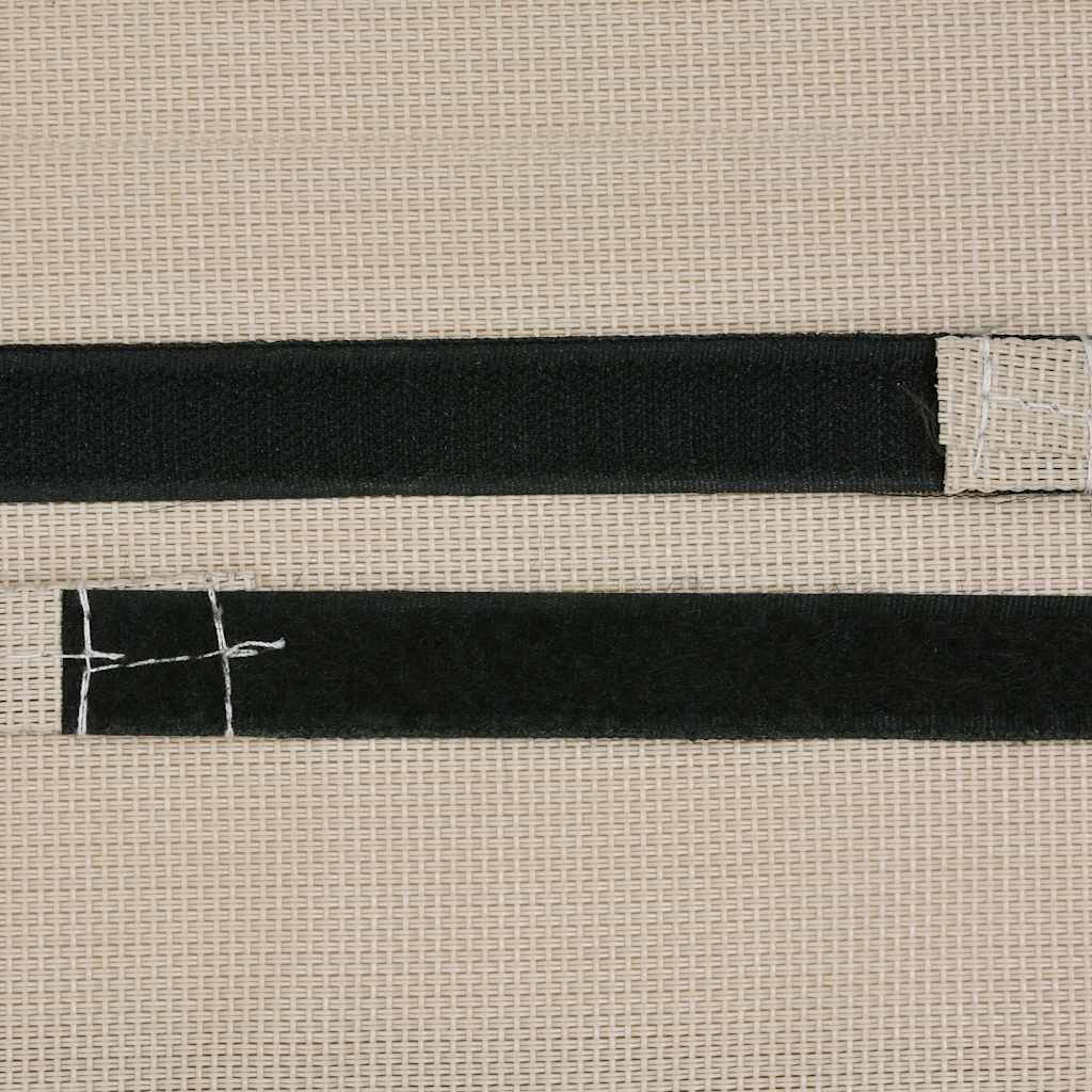 Naslon za glavu za ležaljku krem 40 x 7,5 x 15 cm od tekstilena