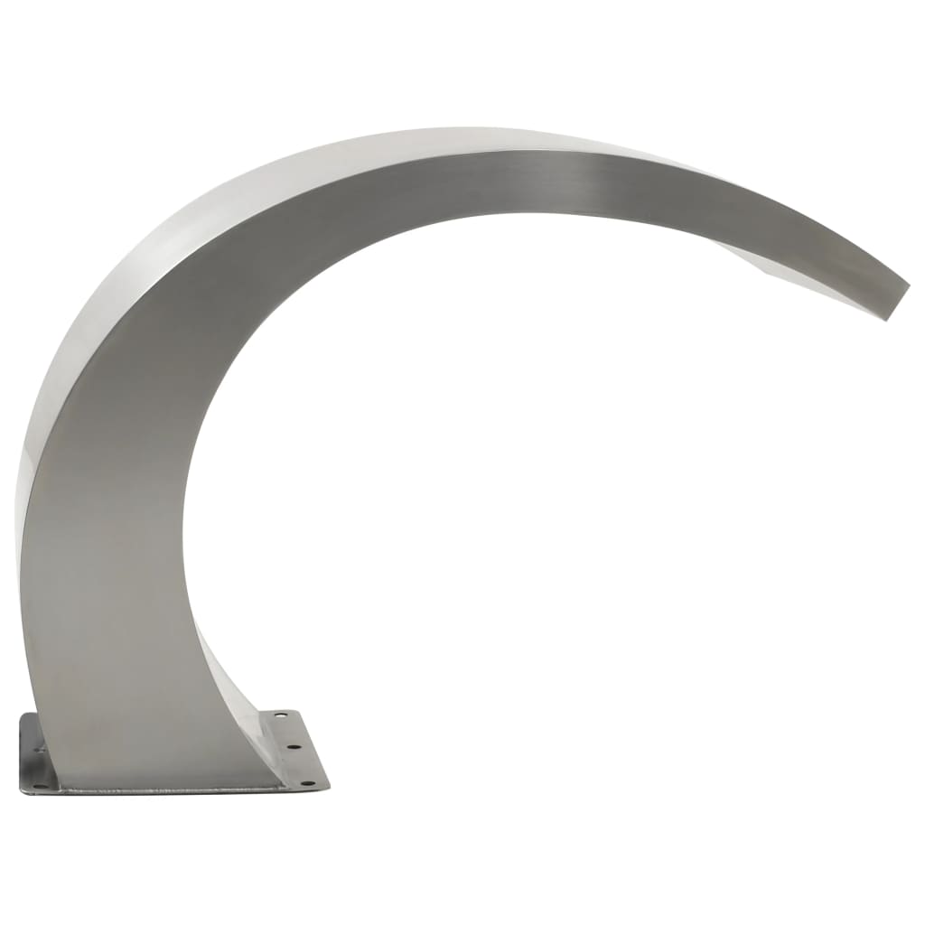 Fontana za bazen s LED svjetlima nehrđajući čelik 30x60x45 cm