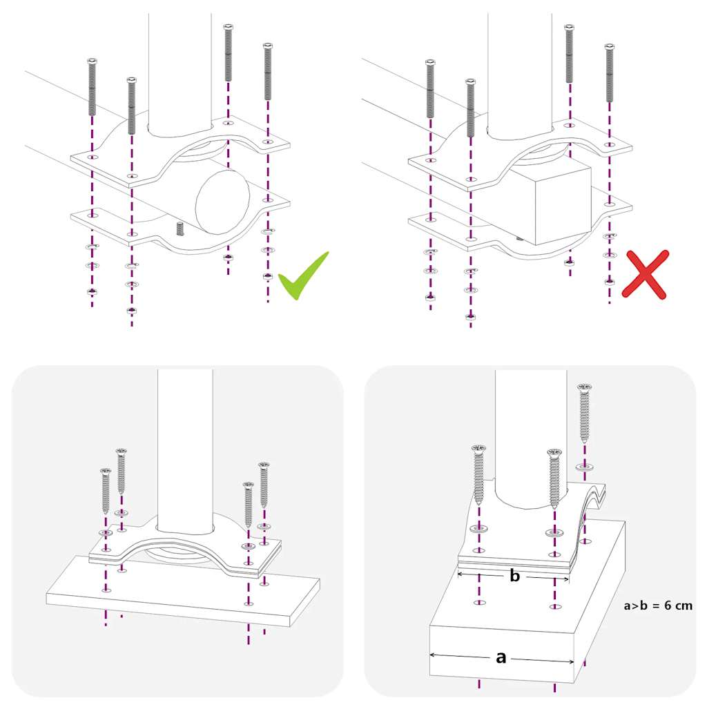 Uvlačiva bočna tenda za terasu 80 x 300 cm smeđa