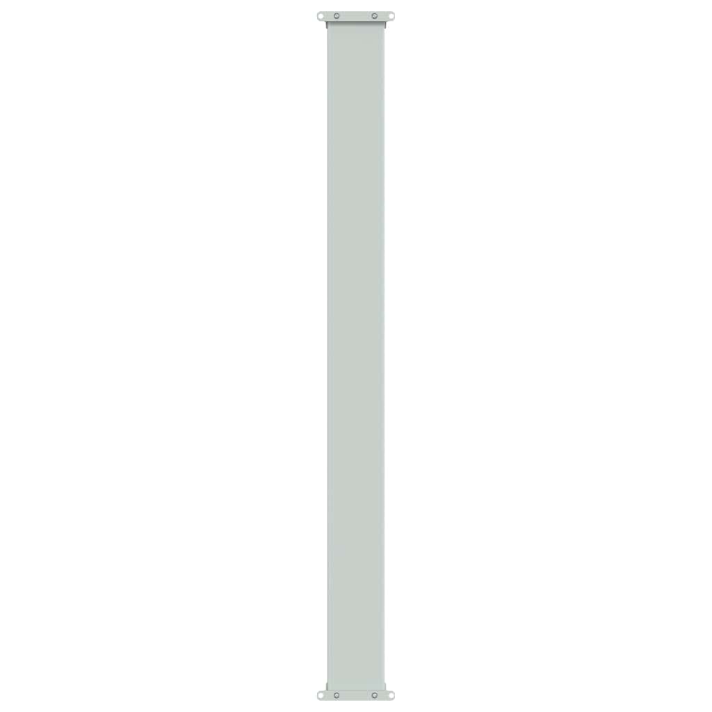 Uvlačiva bočna tenda za terasu 100 x 300 cm crvena