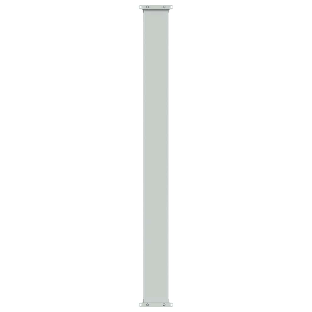 Uvlačiva bočna tenda za terasu 100 x 500 cm smeđa